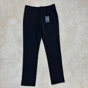Yatta Golf Black Pants‎ Mens 30x32 Premium Accessories Apparel NWT